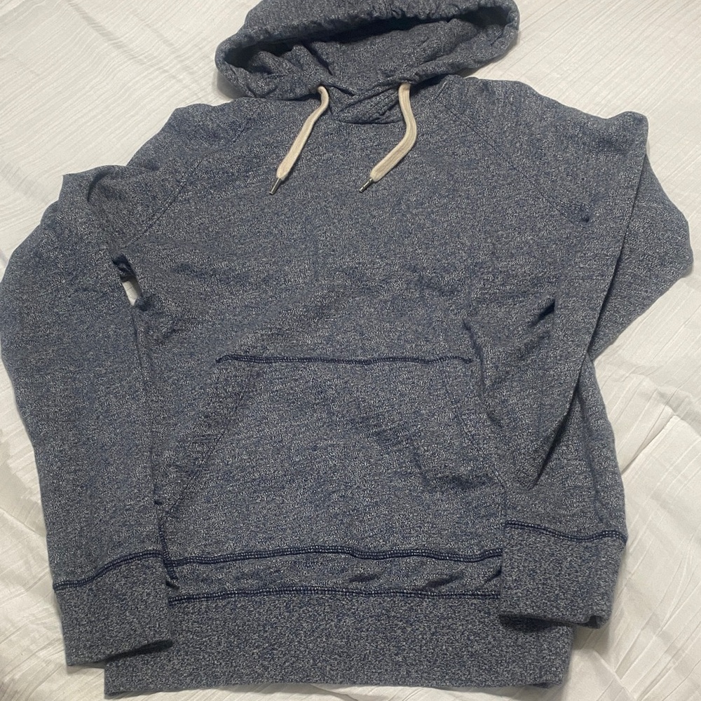 American Eagle Outfitters Heathered Blue Hoodie